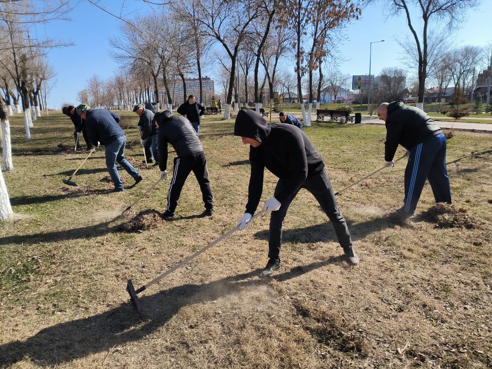 Коллектив ГКП Самарской области "АСАДО" принял участие в субботнике